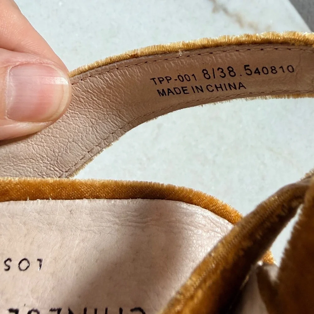 Chinese Laundry luxe golden